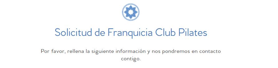 Franquicias Club Pilates